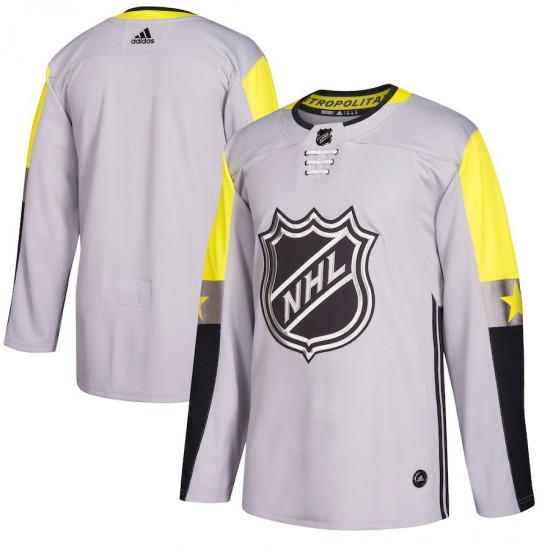 2018 All-Star Metro Division Gray Blank Adidas NHL Jersey Authentic