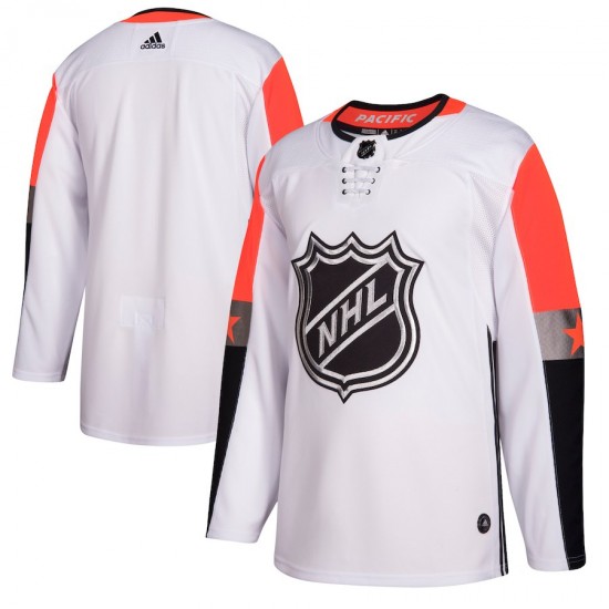 2018 All-Star Pacific Division White Blank Adidas NHL Jersey Authentic