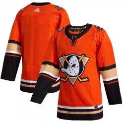 Anaheim Ducks Blank Adidas 2019-20 Authentic Orange NHL Jersey