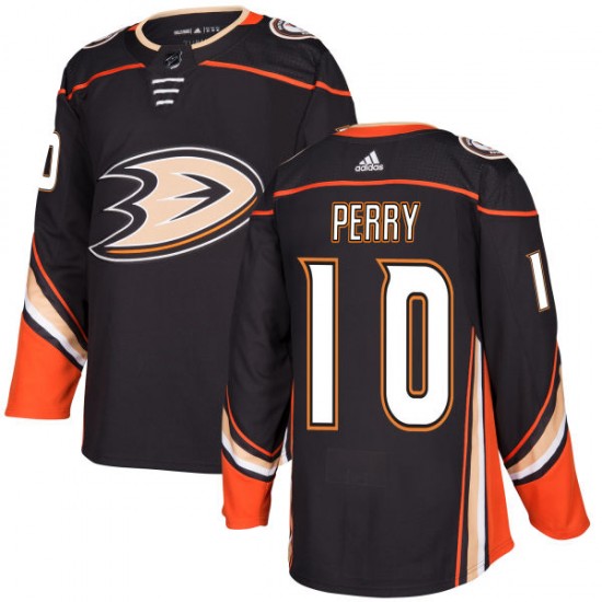 Anaheim Ducks Corey Perry 10 2017-18 Adidas Black NHL Jersey Authentic