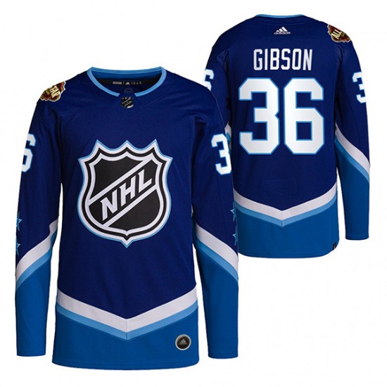 Anaheim Ducks John Gibson 36 2022 All-Star Blue NHL Jersey Authentic