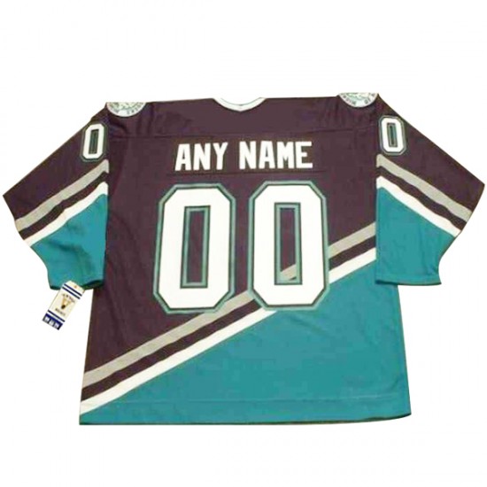 Anaheim Ducks Mighty Ducks Custom CCM Throwback NHL Jersey Authentic