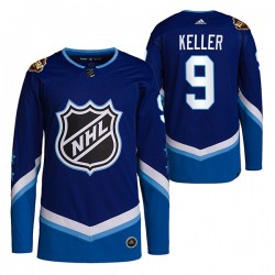 Arizona Coyotes Clayton Keller 9 2022 All-Star Blue NHL Jersey Authentic