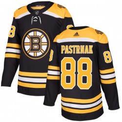 Boston Bruins David Pastrnak 88 2017-18 Adidas Black NHL Jersey Authentic