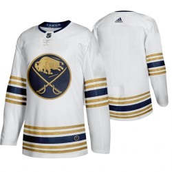 Buffalo Sabres Blank 50th Anniversary Adidas 2019-20 Authentic White NHL Jersey
