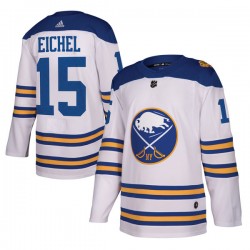 Buffalo Sabres Jack Eichel 15 2018 Winter Classic Adidas White NHL Jersey Authentic
