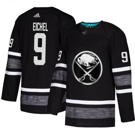 Buffalo Sabres Jack Eichel 9 Black 2019 All-Star Adidas NHL Jersey Authentic