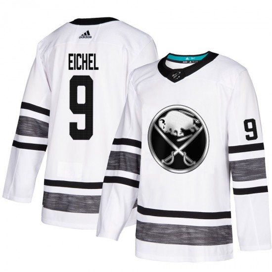 Buffalo Sabres Jack Eichel 9 White 2019 All-Star Adidas NHL Jersey Authentic