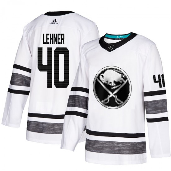 Buffalo Sabres Robin Lehner 40 White 2019 All-Star Adidas NHL Jersey Authentic