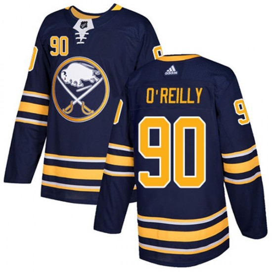 Buffalo Sabres Ryan OReilly 90 2017-18 Adidas Navy NHL Jersey Authentic