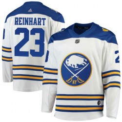 Buffalo Sabres Sam Reinhart 23 2018 Winter Classic Adidas White NHL Jersey Authentic