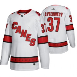 Carolina Hurricanes Andrei Svechnikov 37 Adidas 2019-20 Authentic White NHL Jersey