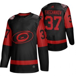 Carolina Hurricanes Andrei Svechnikov 37 Adidas 2021 Stadium Series NHL Jersey Authentic