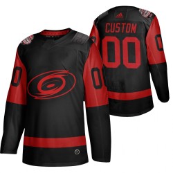 Carolina Hurricanes Custom Adidas 2021 Stadium Series NHL Jersey Authentic