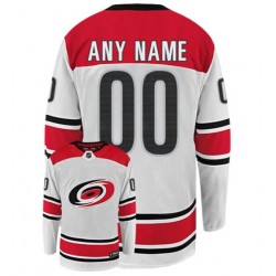 Carolina Hurricanes Customize White Adidas NHL Jersey