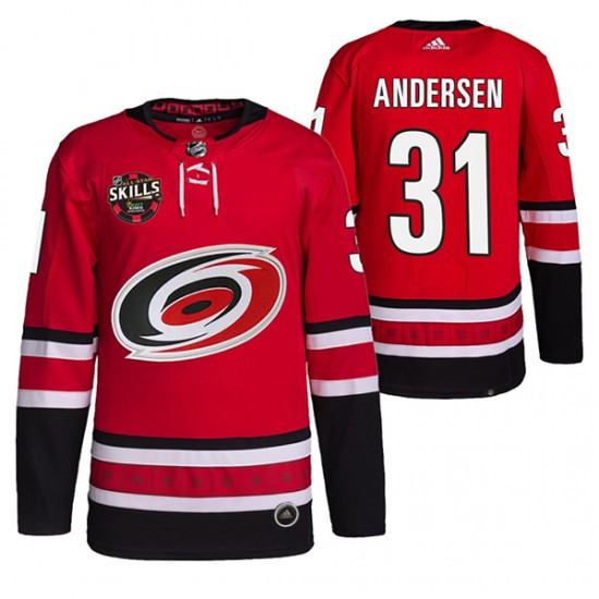 Carolina Hurricanes Frederik Andersen 31 2022 All-Star Skills NHL Jersey Authentic