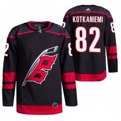 Carolina Hurricanes Jesperi Kotkaniemi 82 Alternate Adidas Authentic 2018-19 NHL Jersey