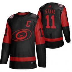 Carolina Hurricanes Jordan Staal 11 Adidas 2021 Stadium Series NHL Jersey Authentic