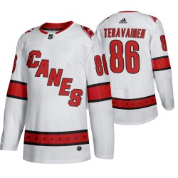 Carolina Hurricanes Teuvo Teravainen 86 Adidas 2019-20 Authentic White NHL Jersey