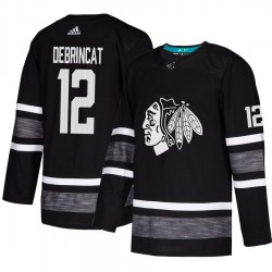 Chicago Blackhawks Alex DeBrincat 12 Black 2019 All-Star Adidas NHL Jersey Authentic