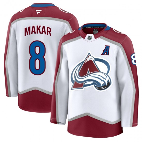 Colorado Avalanche Cale Makar 8 Fanatics 2024-2025 Away NHL Jersey Authentic