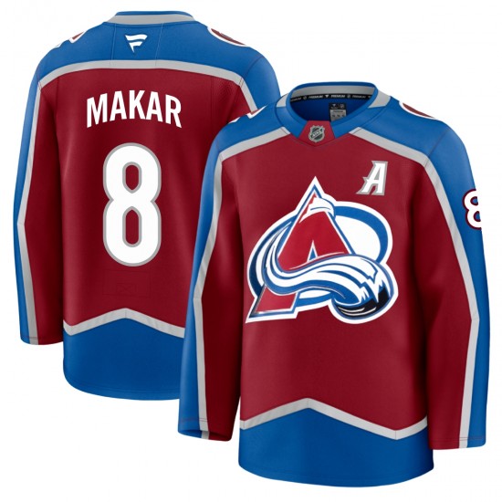 Colorado Avalanche Cale Makar 8 Fanatics 2024-2025 Home NHL Jersey Authentic