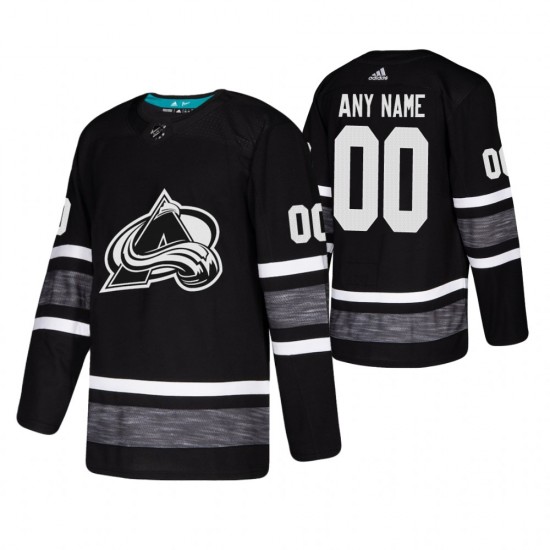 Colorado Avalanche Custom Black 2019 All-Star Adidas NHL Jersey Authentic