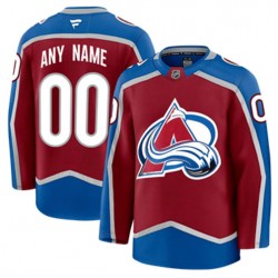 Colorado Avalanche Custom Fanatics 2024-2025 Home NHL Jersey Authentic