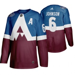 Colorado Avalanche Erik Johnson 6 Adidas 2020 Stadium Series NHL Jersey Authentic