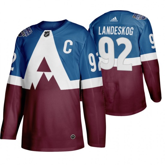 Colorado Avalanche Gabriel Landeskog 92 Adidas 2020 Stadium Series NHL Jersey Authentic