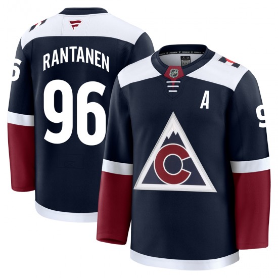 Colorado Avalanche Mikko Rantanen 96 Fanatics 2024-2025 Third NHL Jersey Authentic