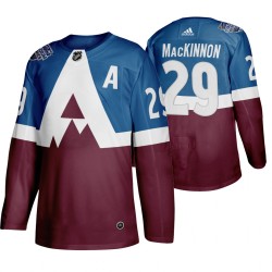 Colorado Avalanche Nathan MacKinnon 29 Adidas 2020 Stadium Series NHL Jersey Authentic