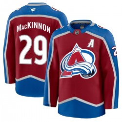 Colorado Avalanche Nathan Mackinnon 29 Fanatics 2024-2025 Home NHL Jersey Authentic