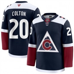 Colorado Avalanche Ross Colton 20 Fanatics 2024-2025 Third NHL Jersey Authentic