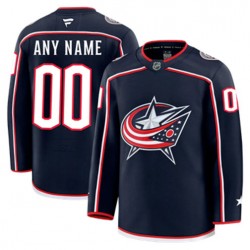 Columbus Blue Jackets Custom Fanatics 2024-2025 Home NHL Jersey Authentic