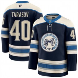 Columbus Blue Jackets Daniil Tarasov 40 Fanatics 2024-2025 Third NHL Jersey Authentic