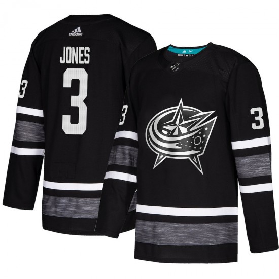 Columbus Blue Jackets Seth Jones 3 Black 2019 All-Star Adidas NHL Jersey Authentic