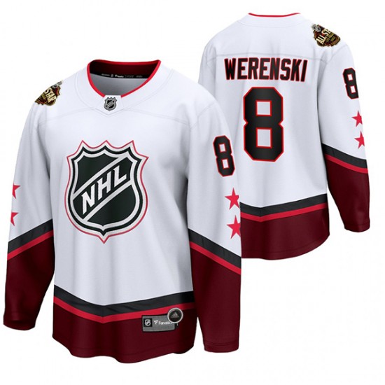 Columbus Blue Jackets Zach Werenski 8 2022 All-Star White NHL Jersey Authentic