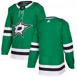 Dallas Stars Blank 2017-18 Adidas Kelly Green NHL Jersey Authentic