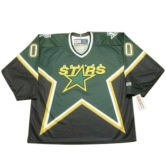 Dallas Stars Custom CCM Throwback NHL Jersey Authentic