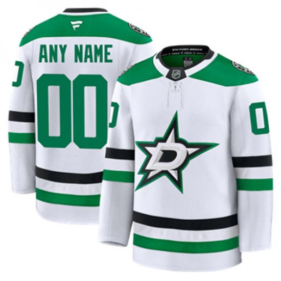 Dallas Stars Custom Fanatics 2024-2025 Away NHL Jersey Authentic