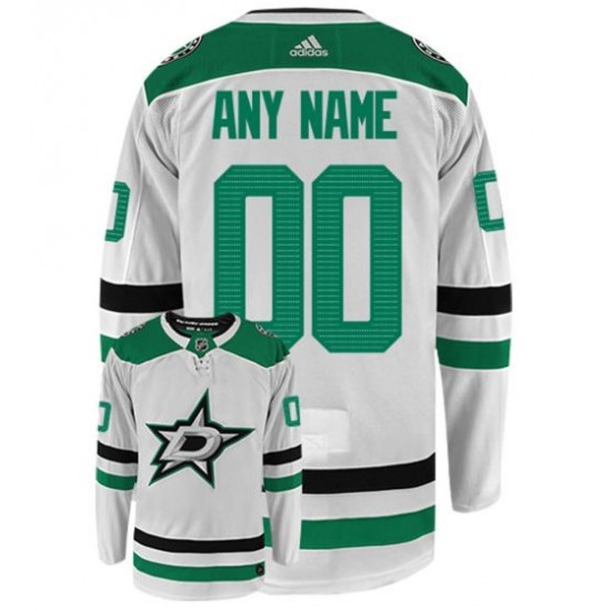 Dallas Stars Customize White Adidas NHL Jersey