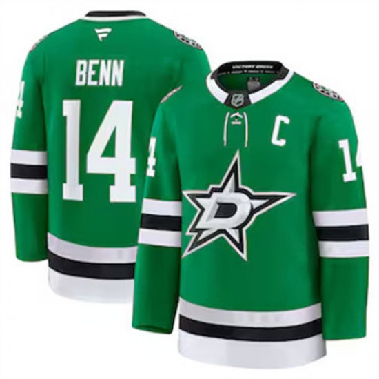 Dallas Stars Jamie Benn 14 Fanatics 2024-2025 Home NHL Jersey Authentic