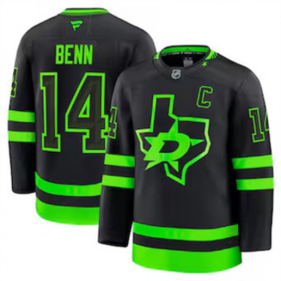 Dallas Stars Jamie Benn 14 Fanatics 2024-2025 Third NHL Jersey Authentic