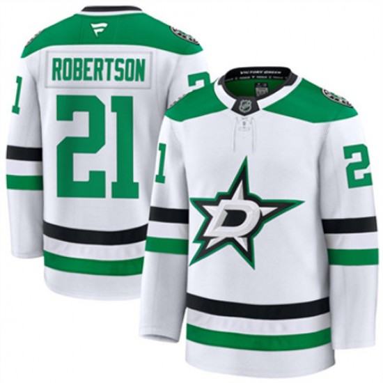 Dallas Stars Jason Robertson 21 Fanatics 2024-2025 Away NHL Jersey Authentic