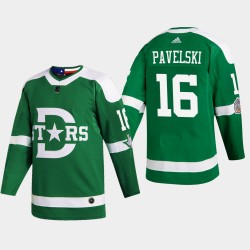 Dallas Stars Joe Pavelski 16 Adidas 2020 Winter Classic NHL Jersey Authentic