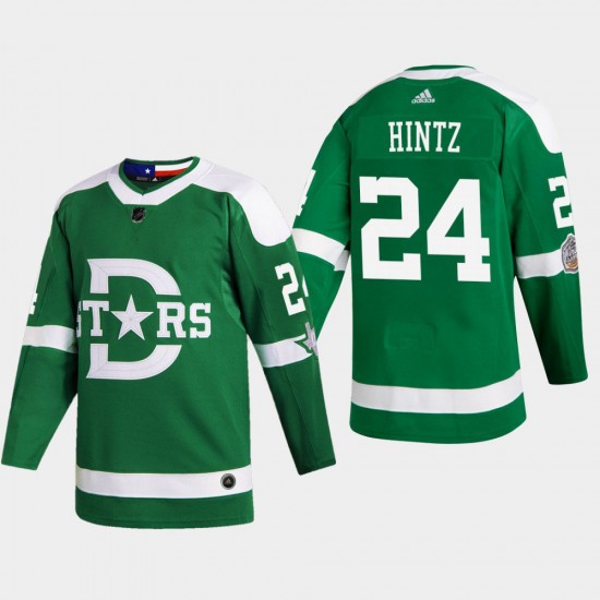 Dallas Stars Roope Hintz 24 Adidas 2020 Winter Classic NHL Jersey Authentic