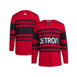 Detroit Red Wings Blank Adidas 2022-2023 Reverse Retro Red NHL Jersey Authentic