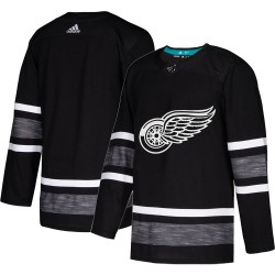 Detroit Red Wings Blank Black 2019 All-Star Adidas NHL Jersey Authentic