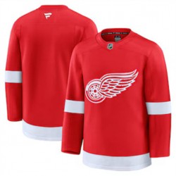 Detroit Red Wings Blank Fanatics 2024-2025 Home Red NHL Jersey Authentic